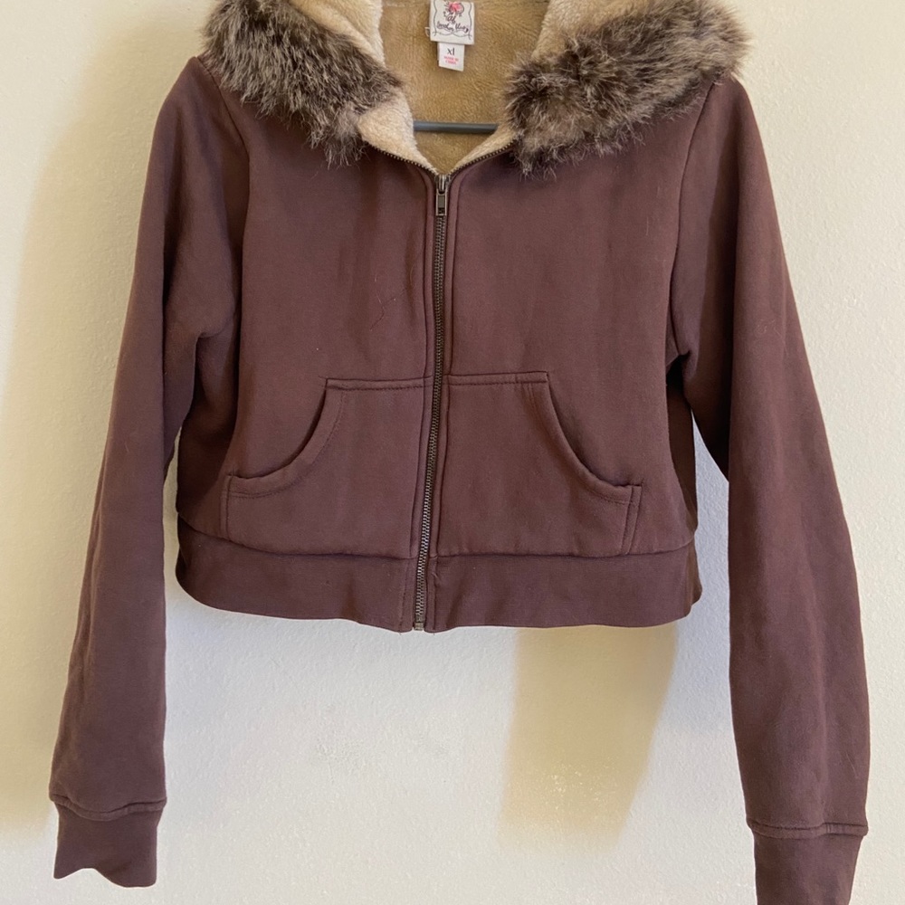 Girls brown jacket